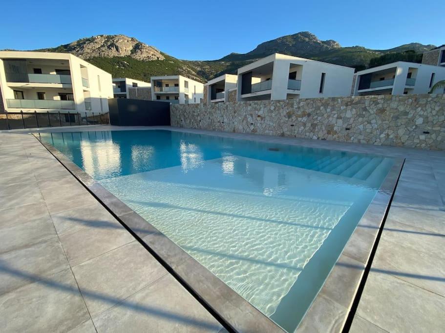 Exceptionnelle Vue Mer Calvi - Piscine - T2 외부 사진